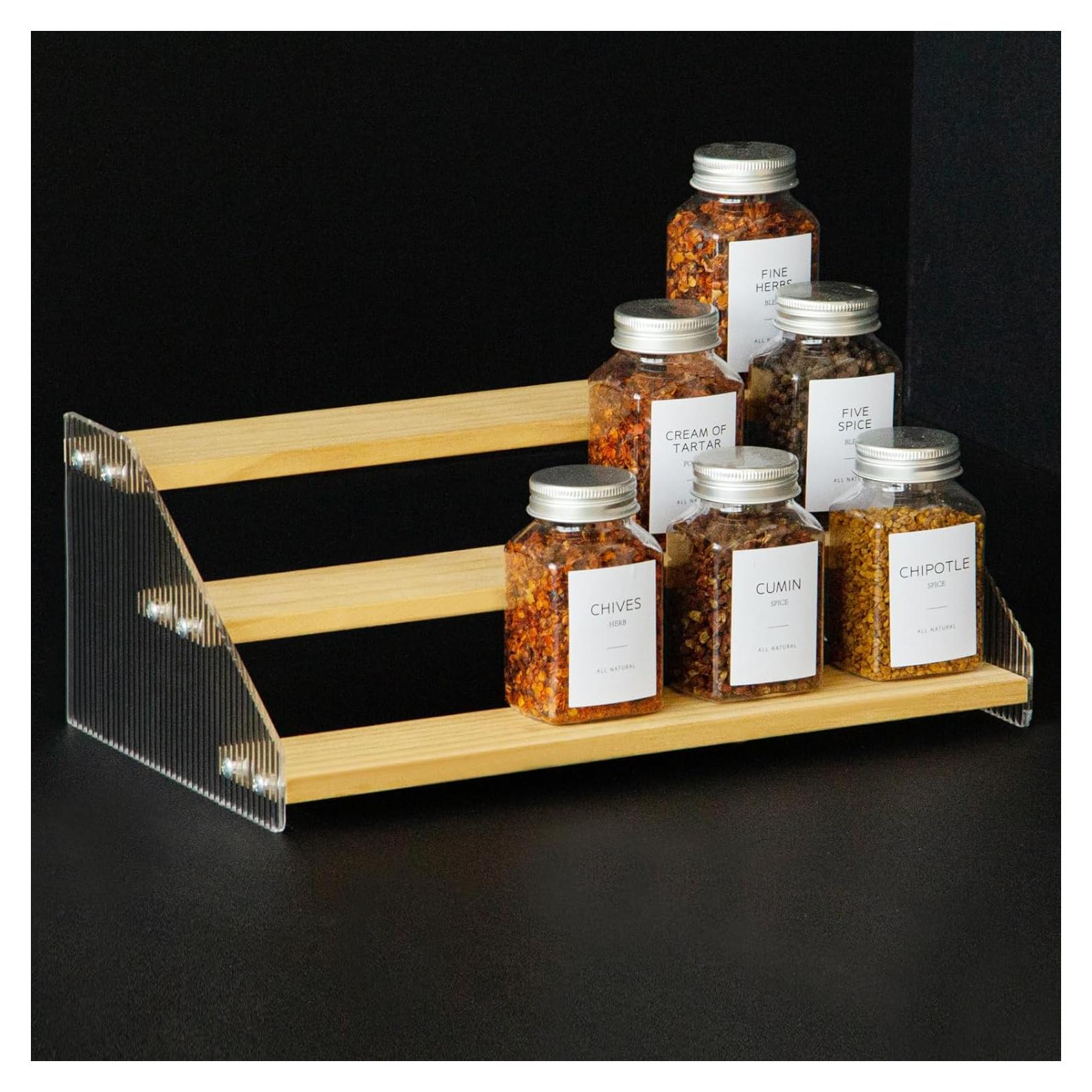 Organizador de Especias Nianfeng 3 Niveles 30.5x11.5 cm