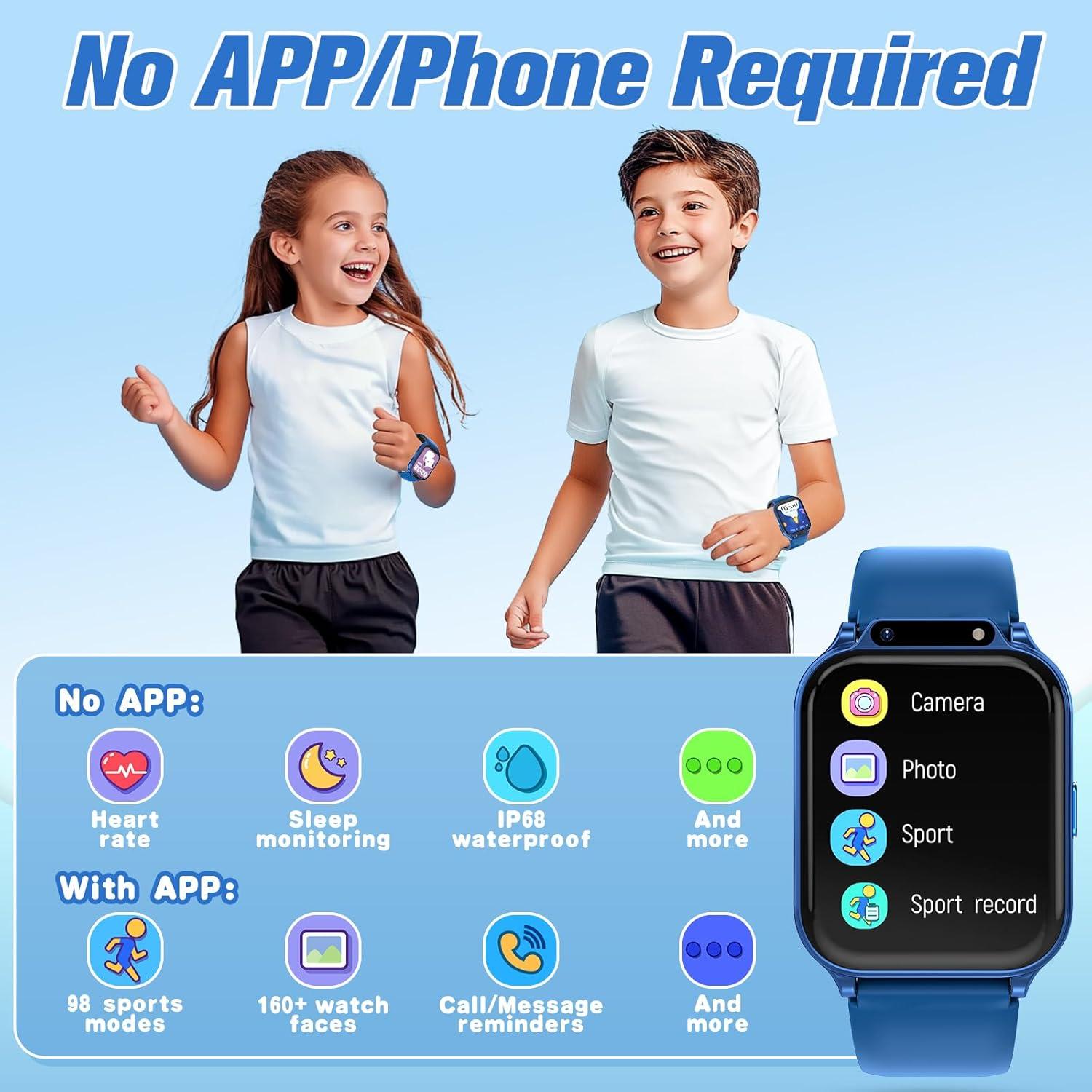 Reloj Inteligente Sootingot P70 Niños 1.85" IP68 Salud