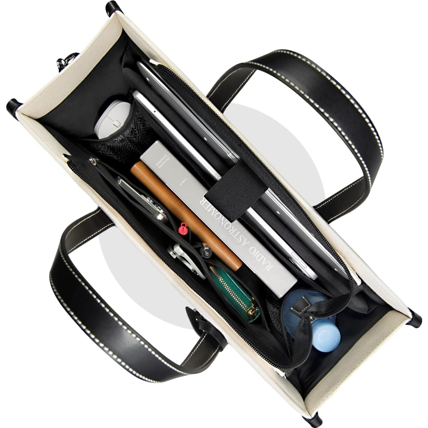 Bolsa Tote para Laptop TOPDesign 15.6" Lona Mujer