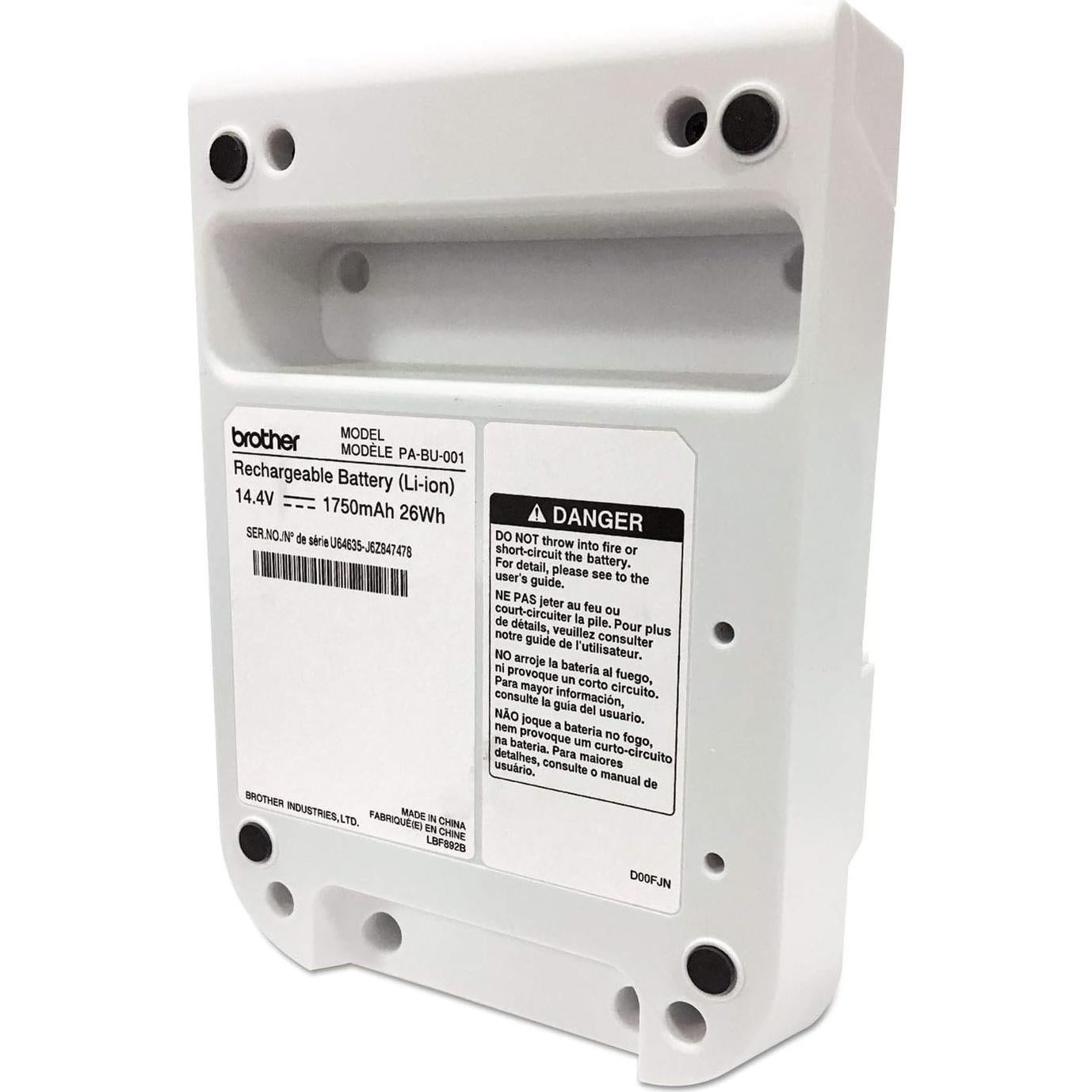 Printer Small Rechargeable Li-Ion Battery (PABU001)