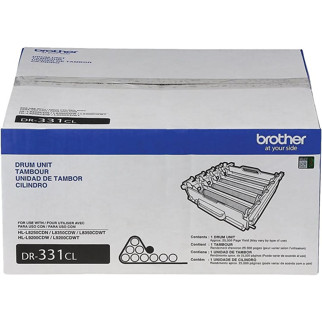 Unidad de Tambor de Reemplazo Brother DR331CL - 25000 Páginas