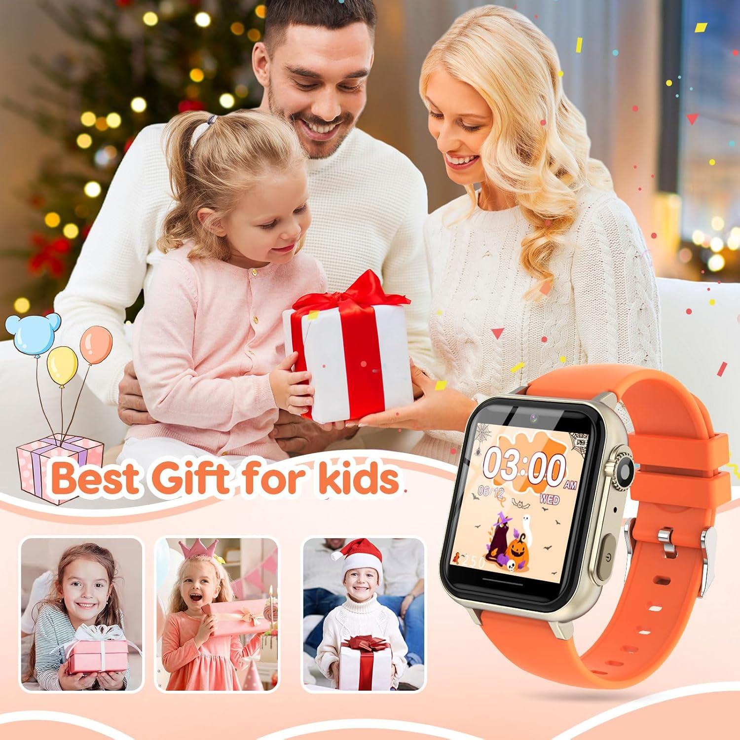 Reloj Inteligente CJC para Niños 4-12 Años con Juegos y Cámara