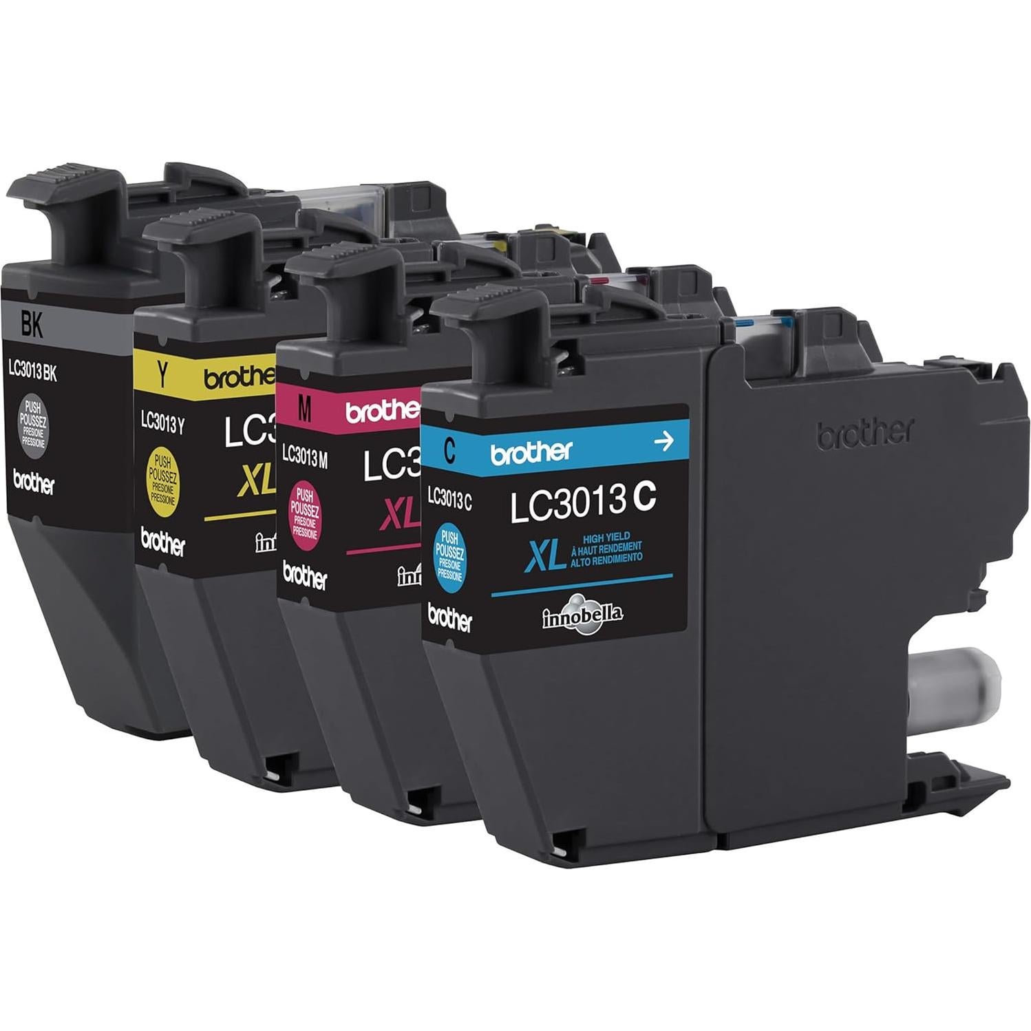 Cartuchos de tinta Brother LC30134PKS 4-Pack, alto rendimiento