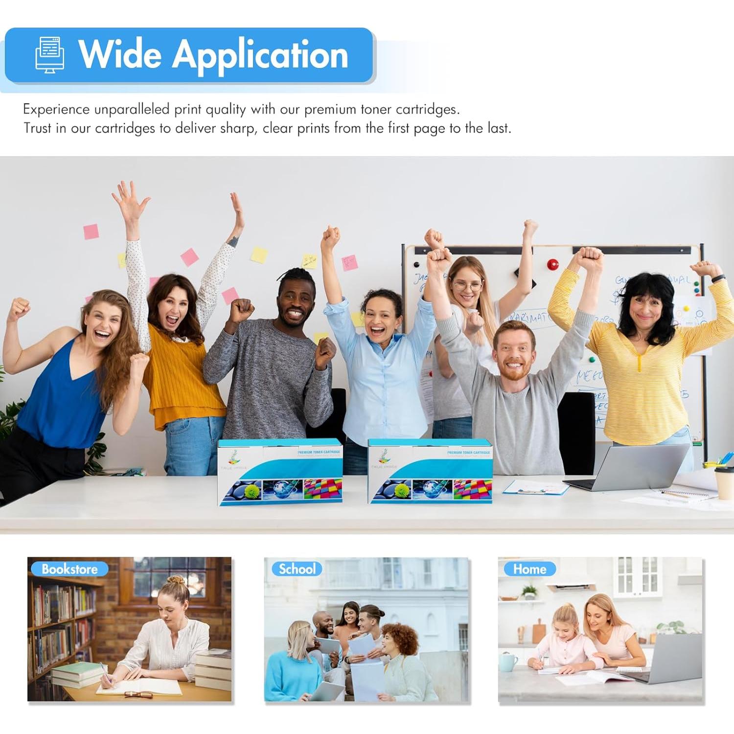 TN229 TN229XL MFC-L3780CDW MFC-L3720CDW Toner Cartridges: Compatible for Brother HL-L3280CDW HL-L3220CDW TN-229XL TN 229XL 229 TN-229XLBK/C/M/Y HL-L3300CDW HL-L3295CDW Printer 4 Pack High Yield