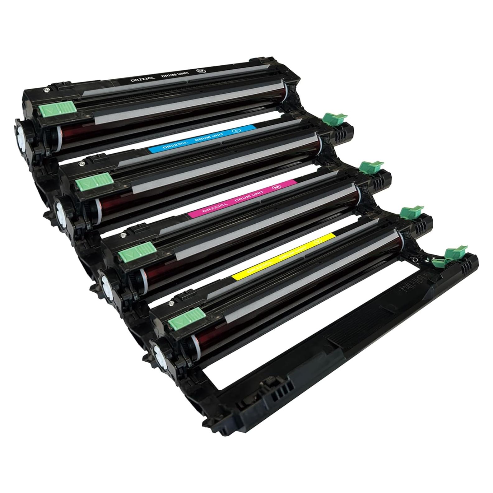 Juego de Tambor DR-223CL TOPXLKCMY para Brother - 4 Unidades