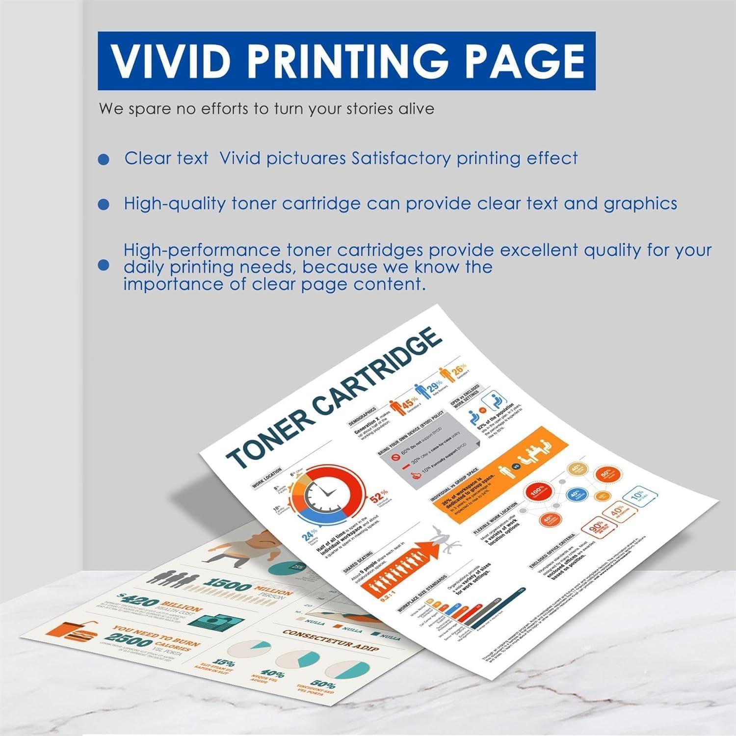 Paquete de Tóner TN-223 para Brother - 4 Cartuchos (Negro, Cian, Magenta, Amarillo)