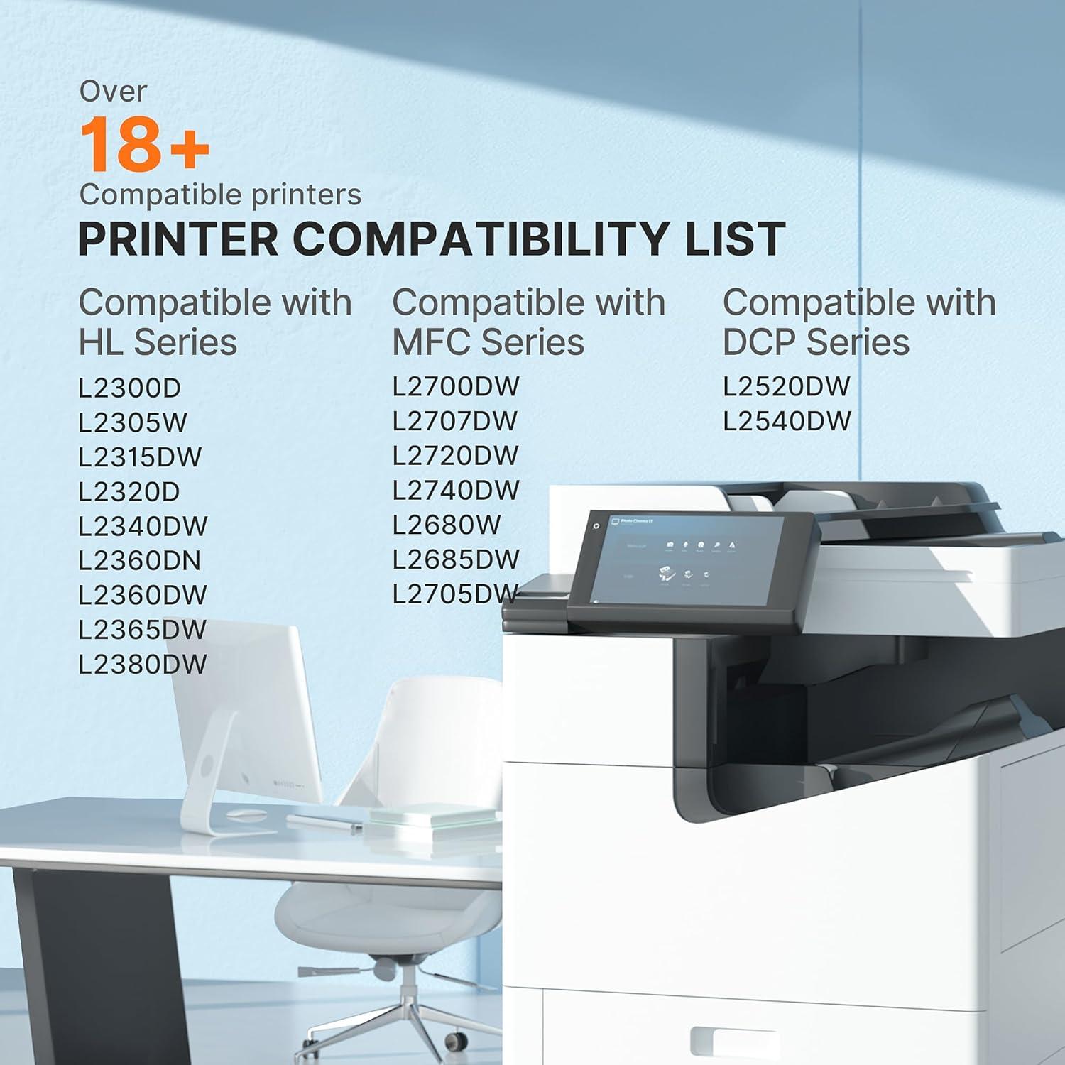 Cartucho de tóner E-Z Ink TN660 compatible Brother - 4 unidades