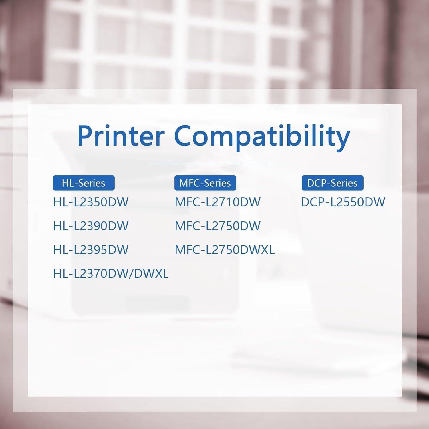 Cartucho de Tóner TN-760 Brother Negro Alto Rendimiento 2 Unidades