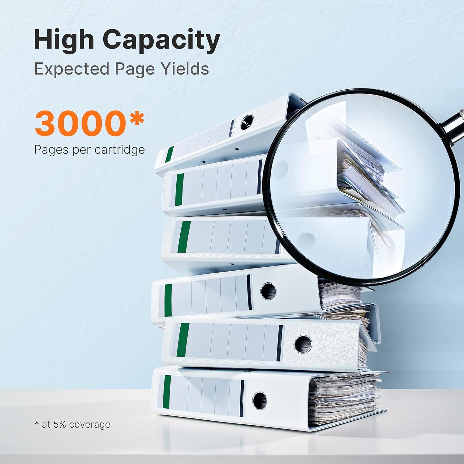 Cartucho de tóner E-Z Ink TN830XL Negro para Brother - 4 Unidades