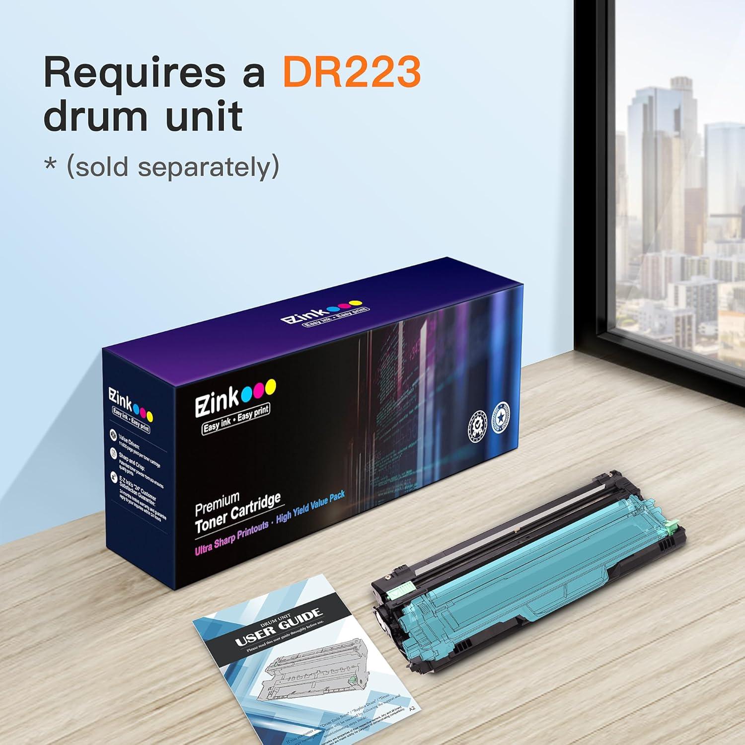 Cartucho de Tóner E-Z Ink TN-227 Compatible para Brother - 5 Paquete