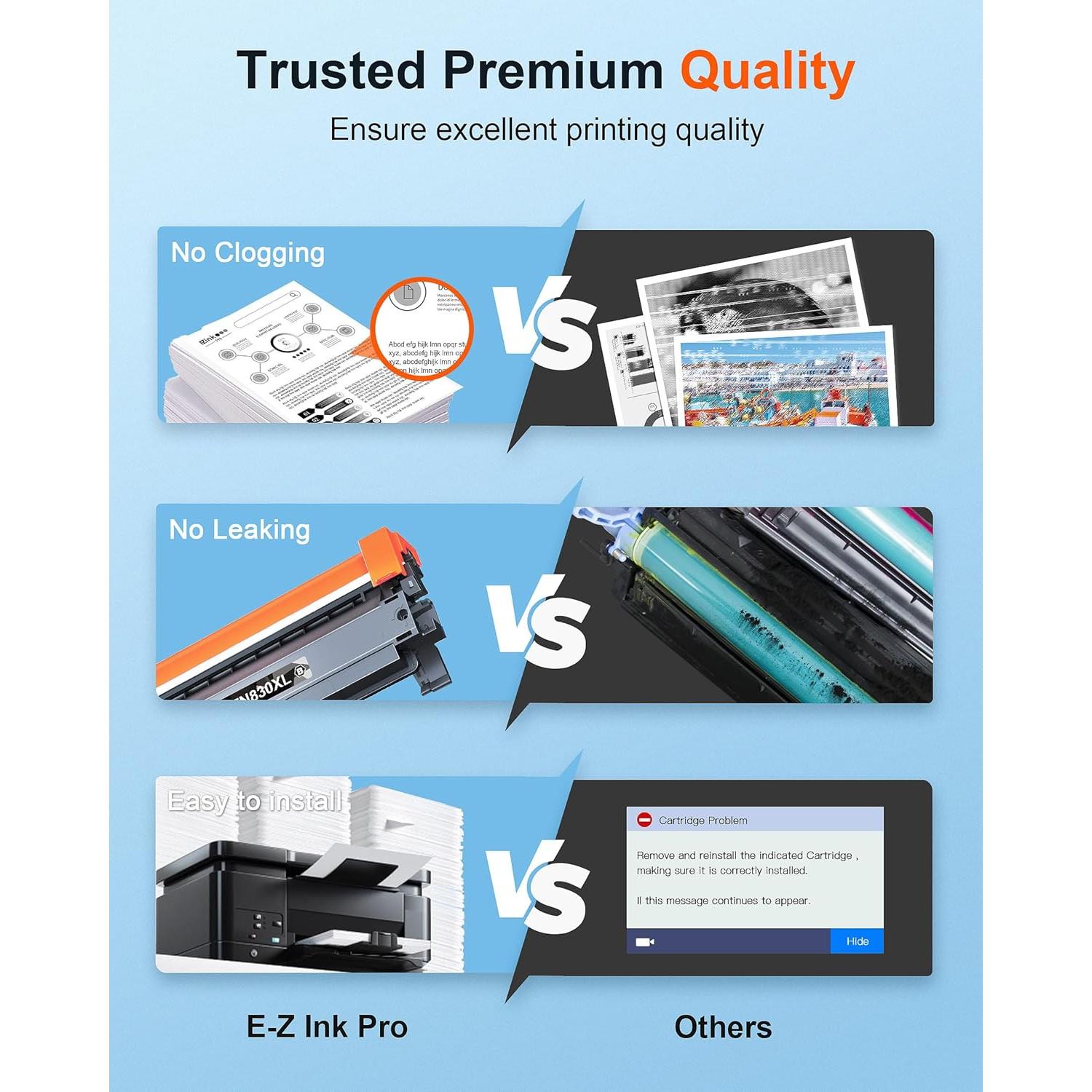 Cartucho de Tóner E-Z Ink Pro TN830XL Compatible Brother