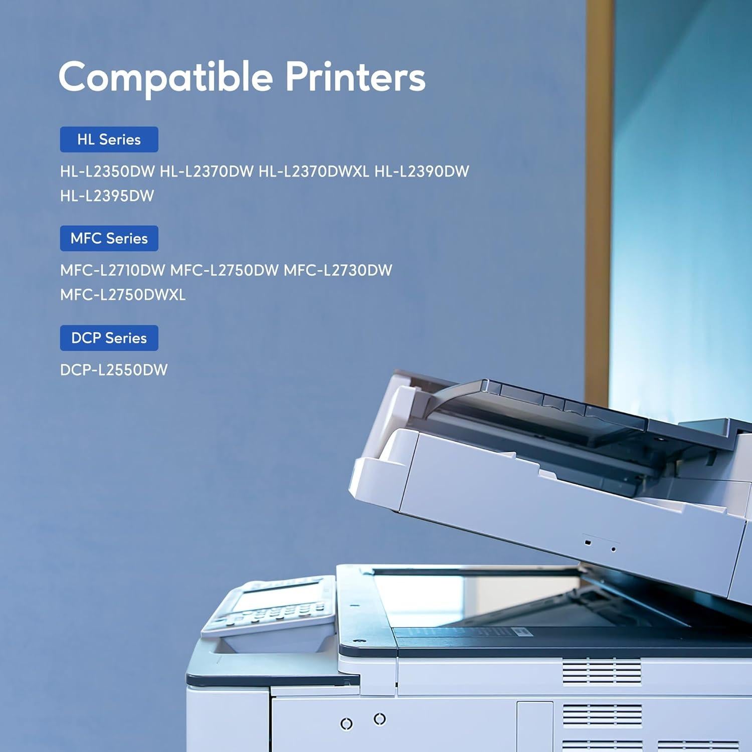 Cartucho de tóner Forzik TN760 compatible Brother 3000 páginas