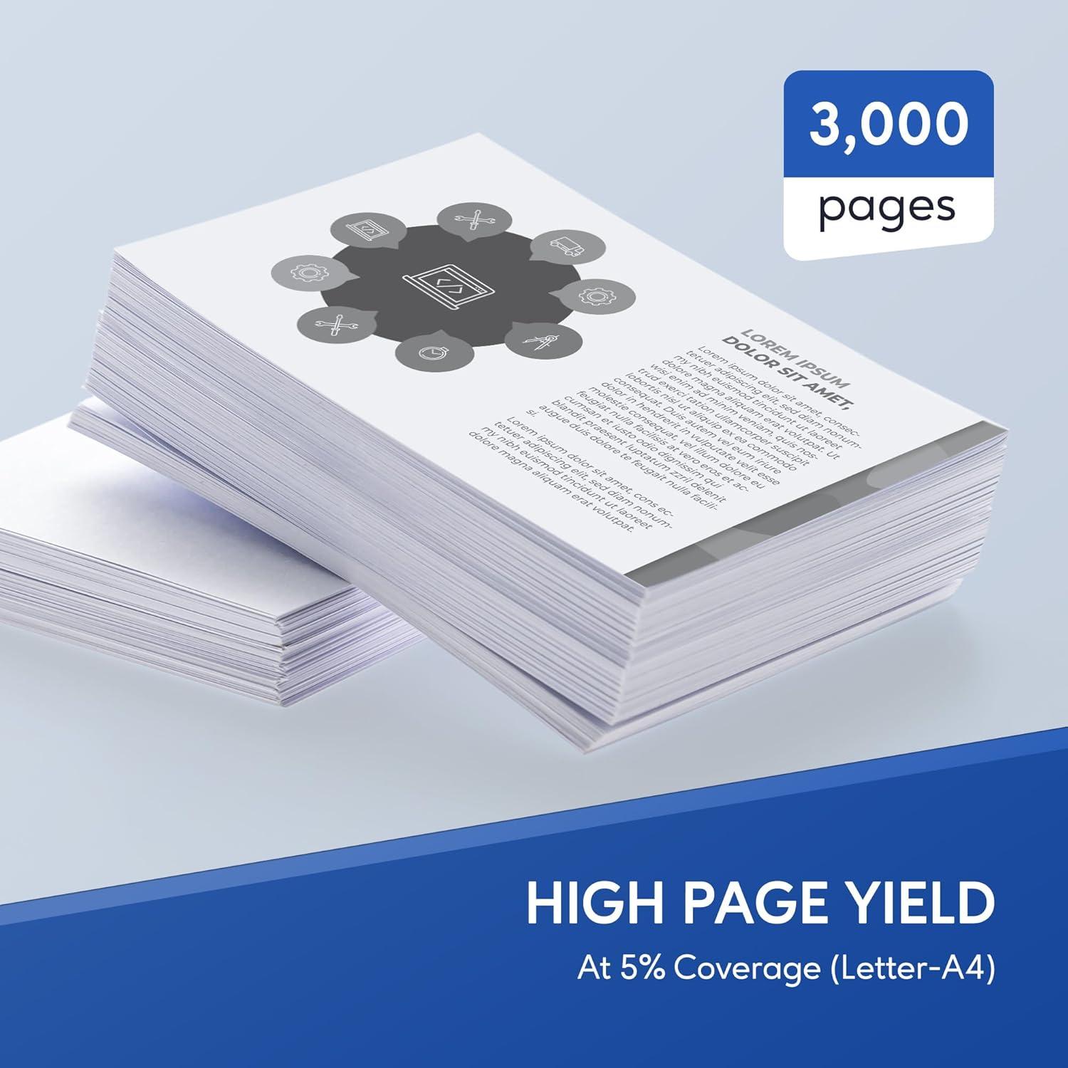 Cartucho de tóner Forzik TN760 compatible Brother 3000 páginas