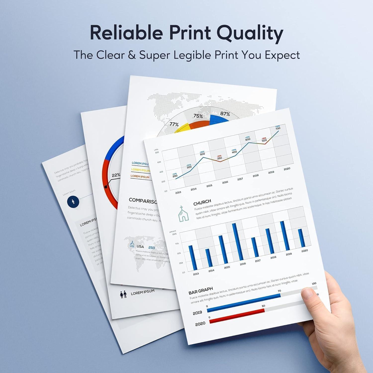 Cartucho de tóner Forzik TN760 compatible Brother 3000 páginas