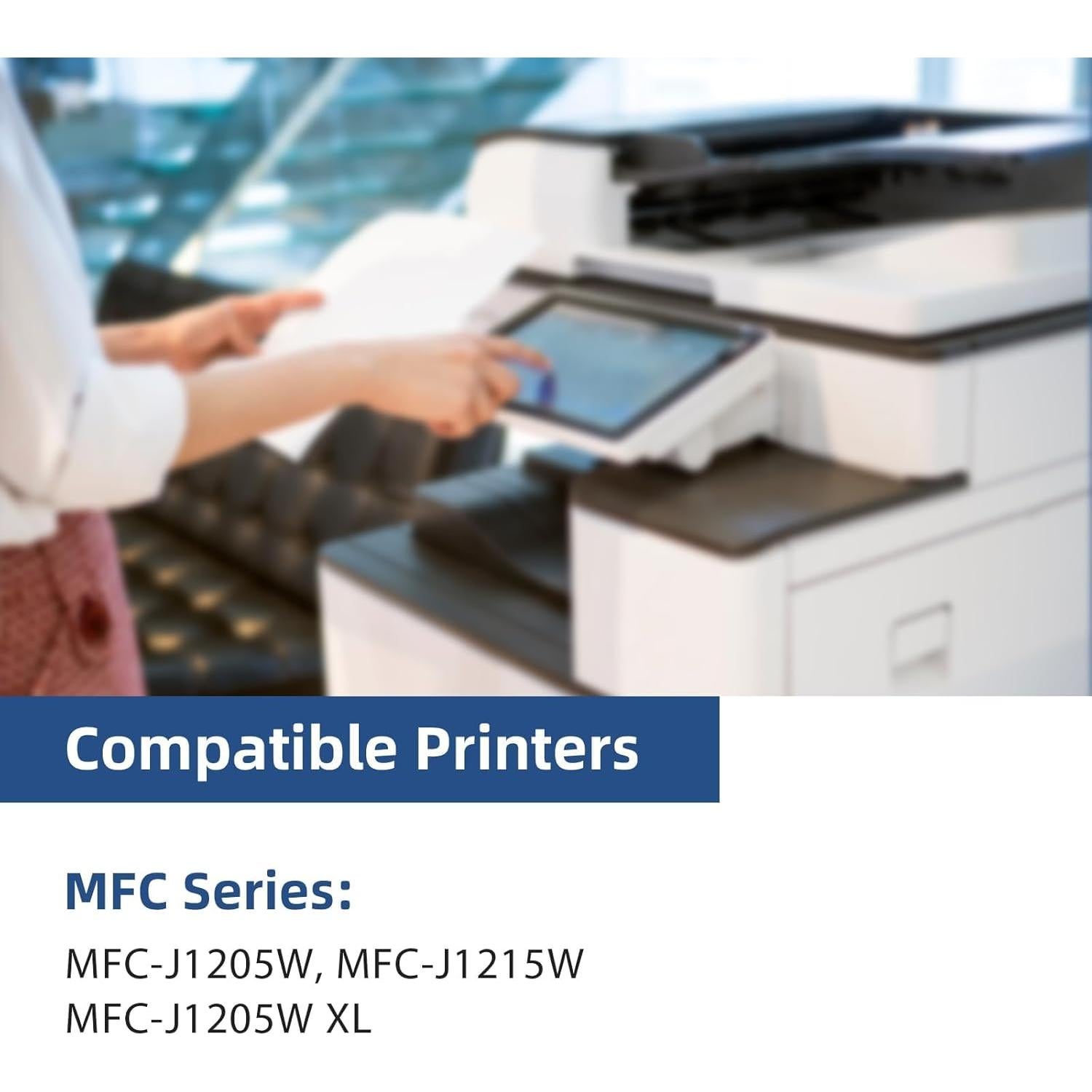 Cartuchos de tinta Skydo LC404XL Compatible para Brother - 4 Paquete