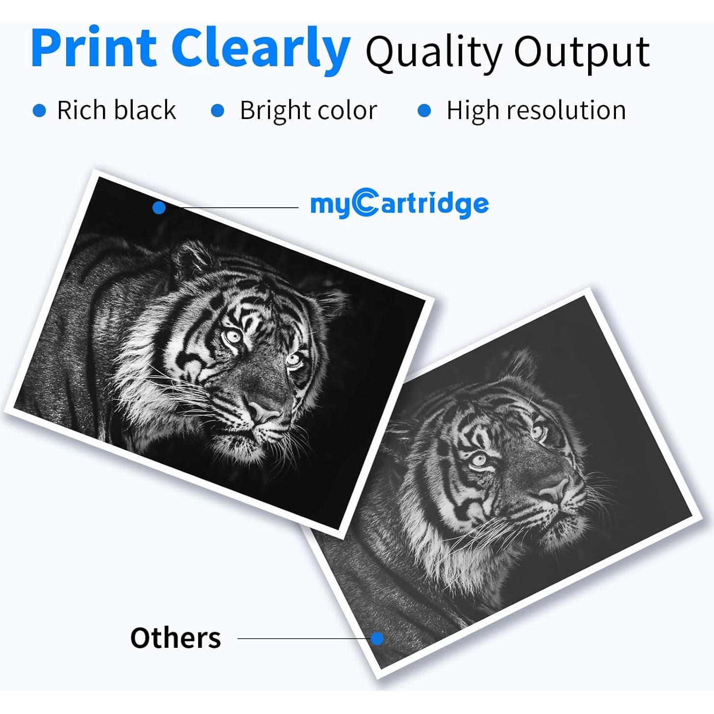 Cartucho de Tóner Negro TN830XL 4-Pack myCartridge Compatible