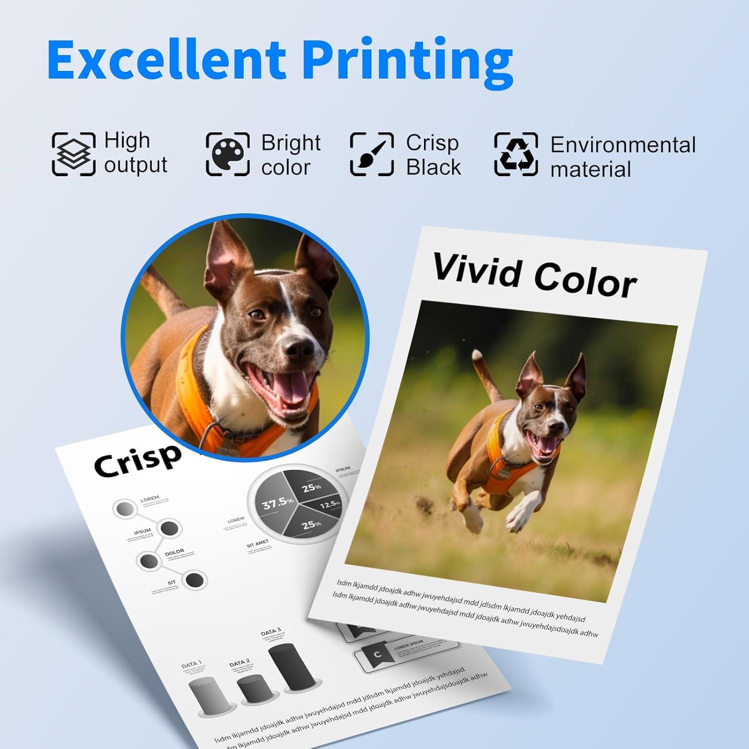 Cartucho de Tóner Negro TN830XL 4-Pack myCartridge Compatible