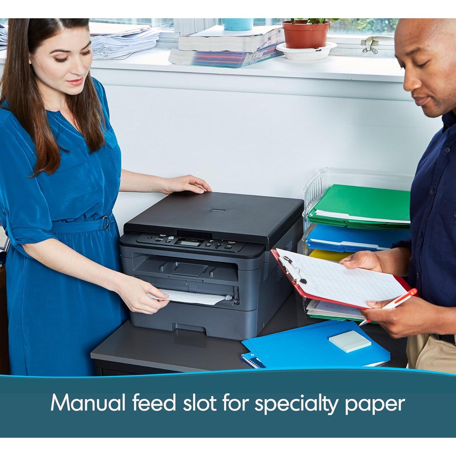 Impresora Láser Monocromática Brother L-2390DW Todo-en-Uno