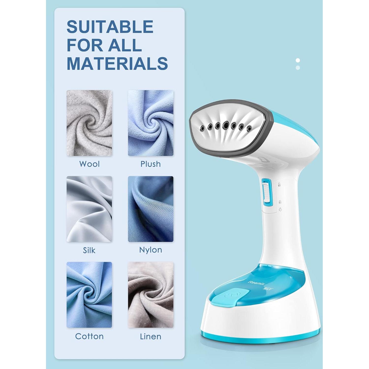 Vaporizador de Ropa Reemix Plegable 1200W 20g/min Aqua