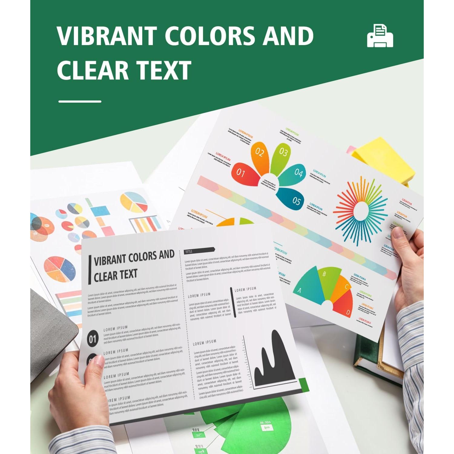 Cartuchos de tinta compatibles Kingjet LC401 4PK para Brother