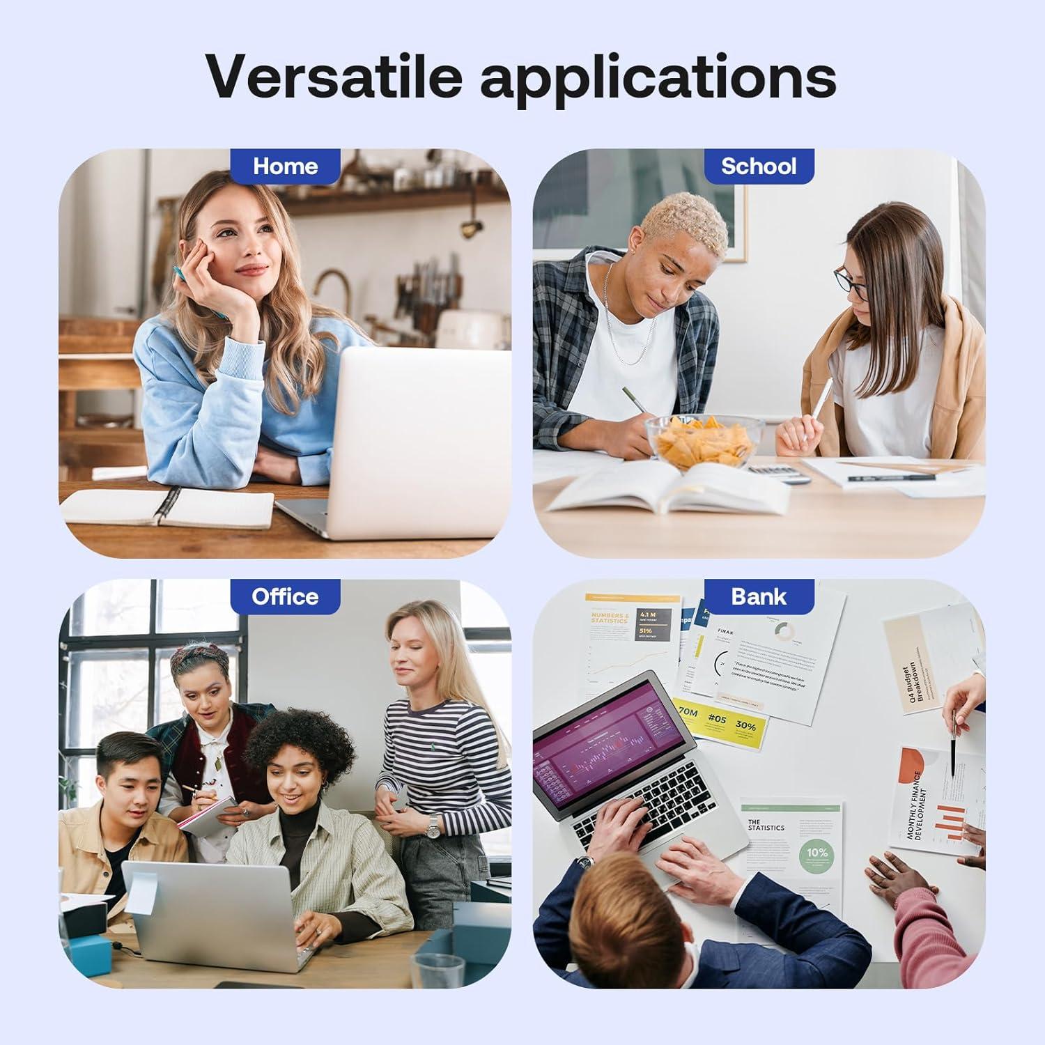 Cartuchos de tinta compatibles Brother LC406 - 4 Paquete (Negro, Cian, Magenta, Amarillo)