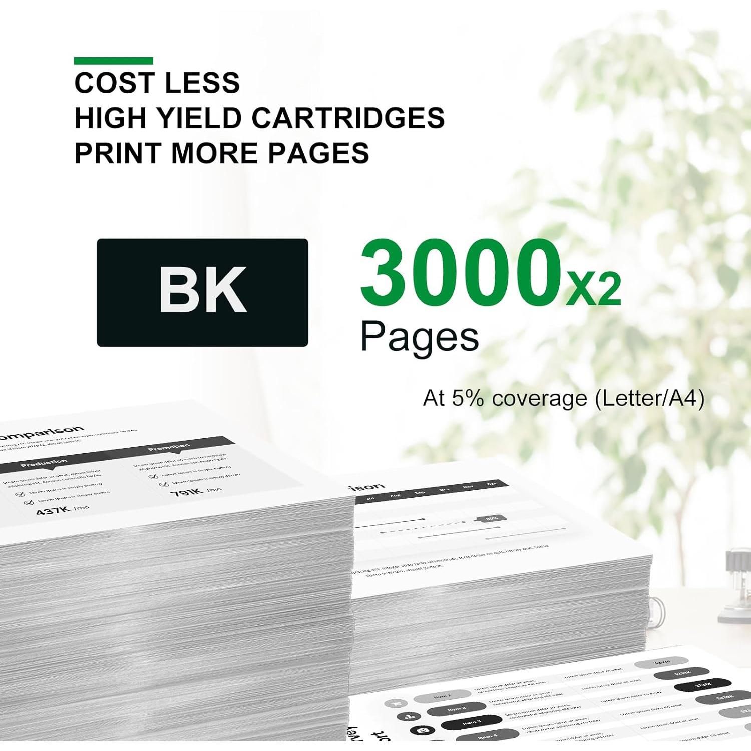 Cartucho de Tóner Compatible PRINPUSE TN830XL para Brother