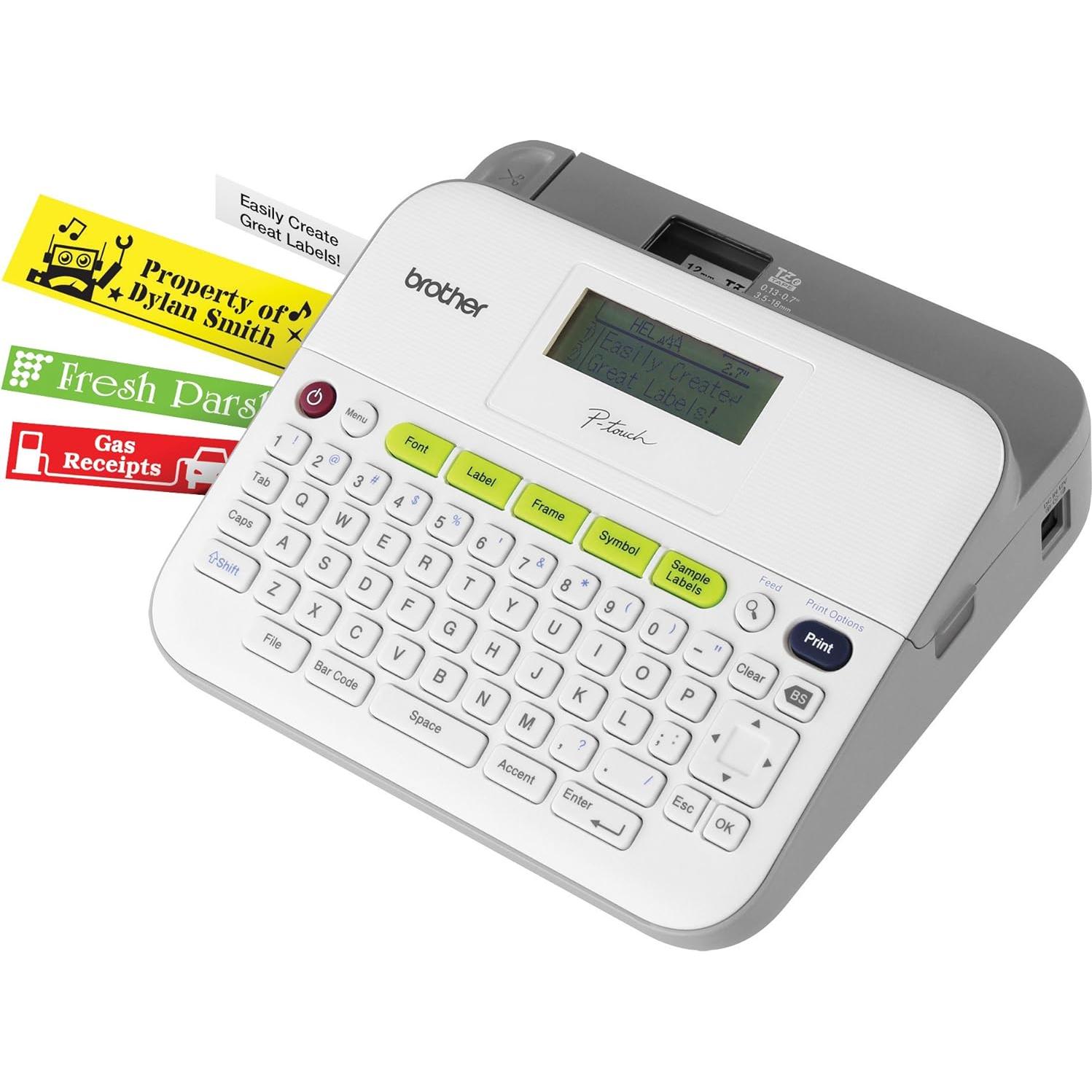 Etiquetadora Brother P-Touch PTD400AD, Monocromática, QWERTY