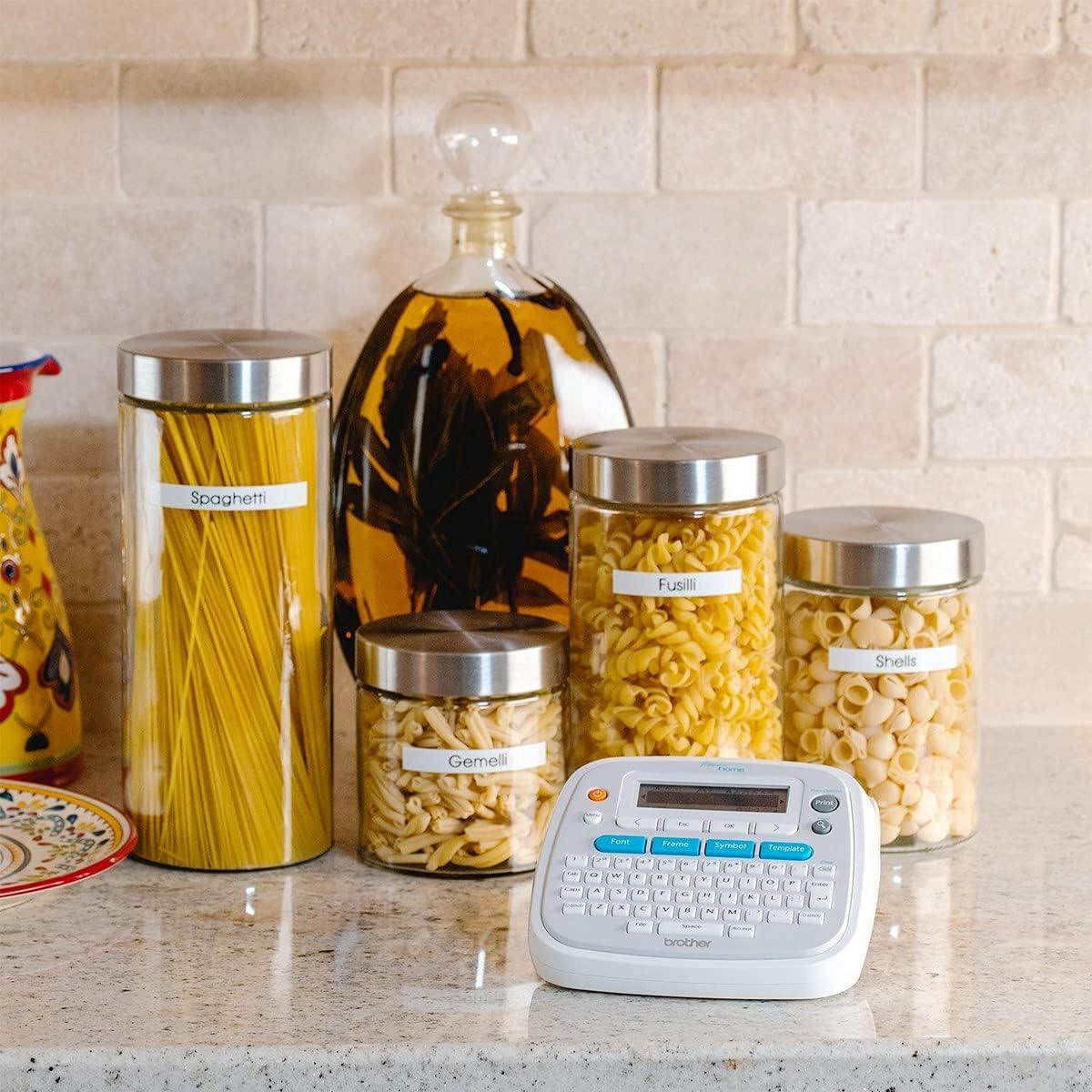 P-Touch Home Personal Label Maker - PT-D202,Grey