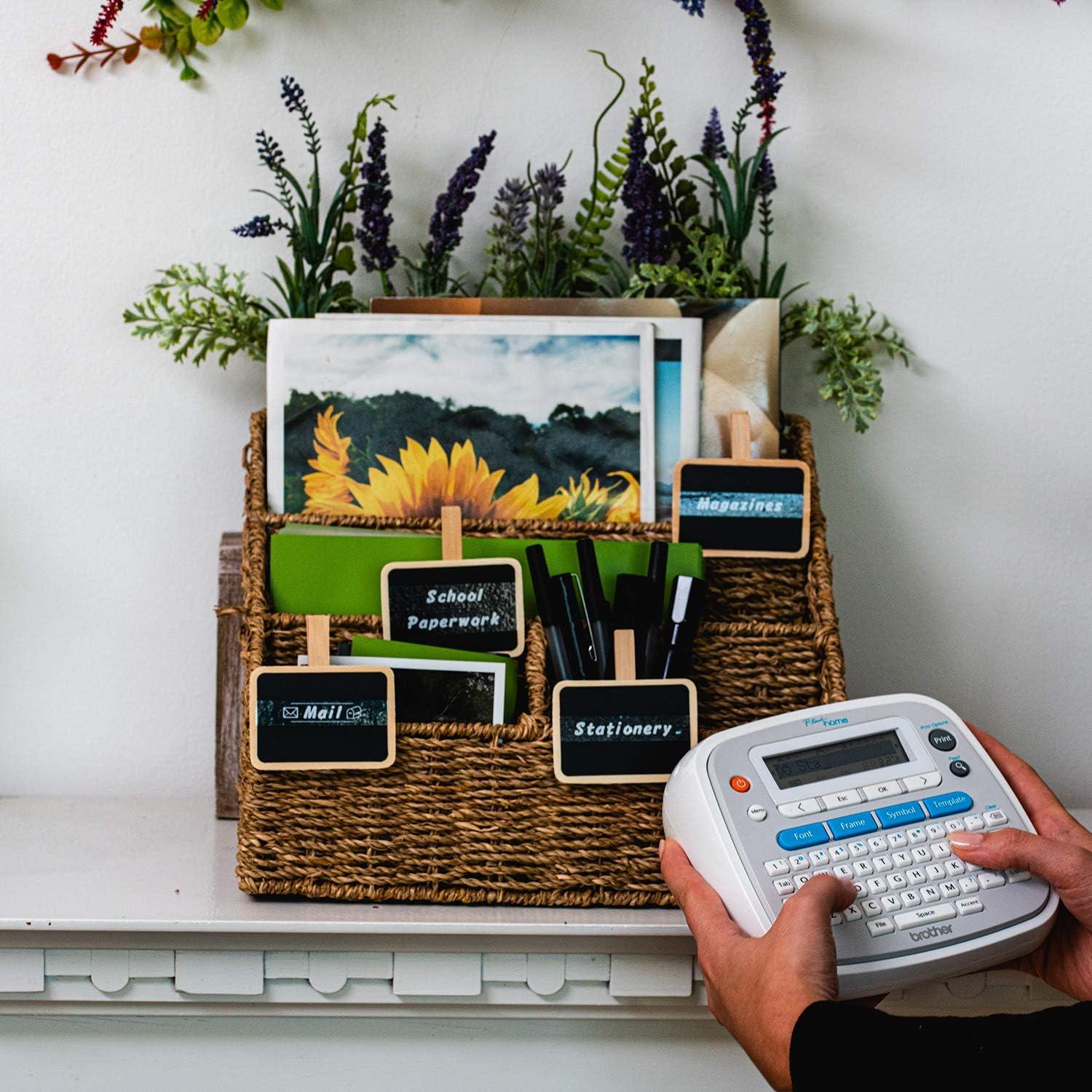 P-Touch Home Personal Label Maker - PT-D202,Grey