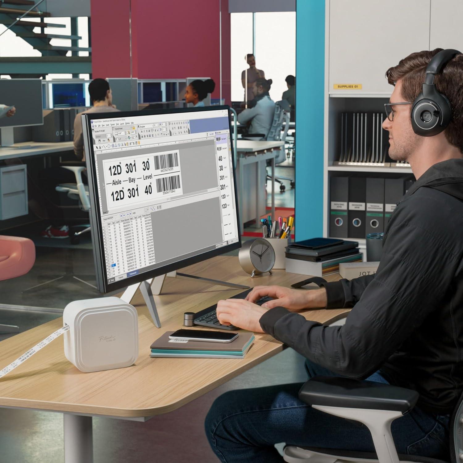 Impresora de Etiquetas Brother P-Touch Cube XP Bluetooth 36mm