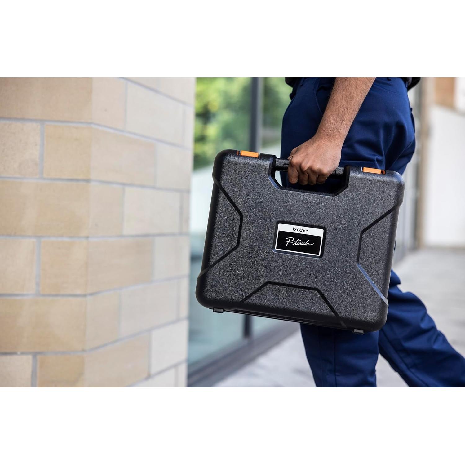 Brother PT-E510VP P-Touch Edge Handheld Industrial Label Printer with Dual auto Cutter and USB-C (up to 24mm Labels)