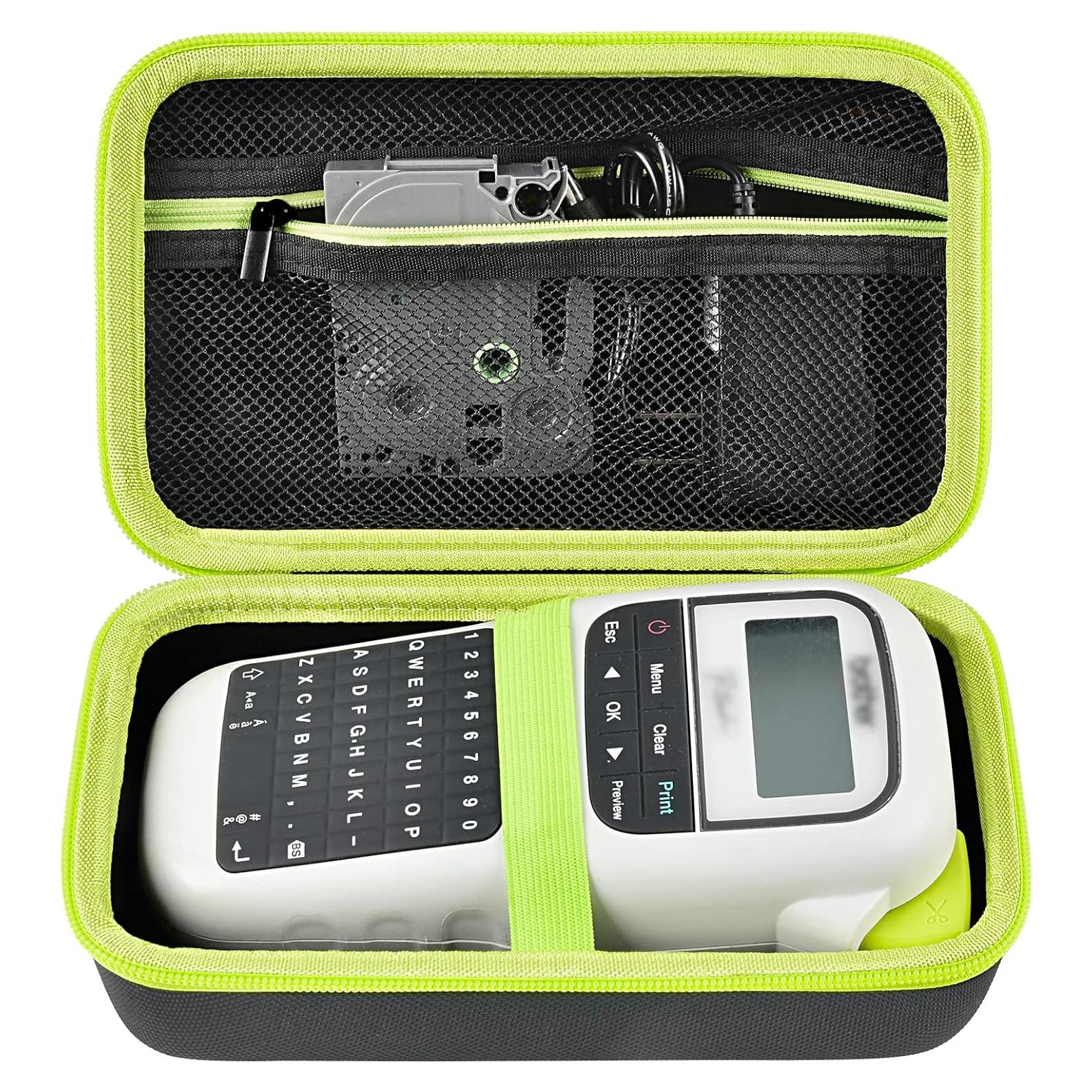 Funda de Transporte para Etiquetadora Brother PTH110 - Negro