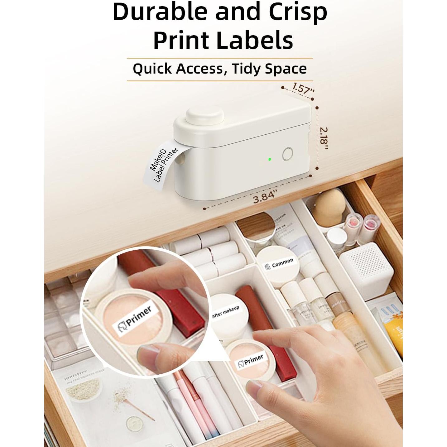 Etiquetadora Portátil MakeID L1 Bluetooth 203 DPI - Cinta 9/12/16mm