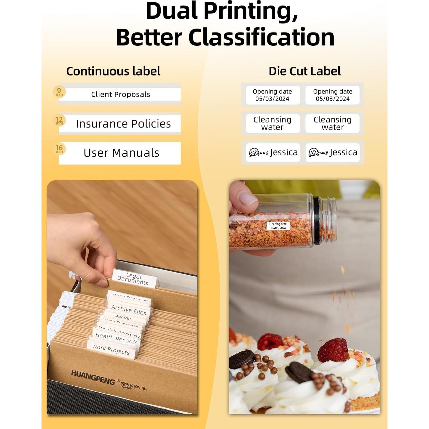 Etiquetadora Portátil MakeID L1 Bluetooth 203 DPI - Cinta 9/12/16mm