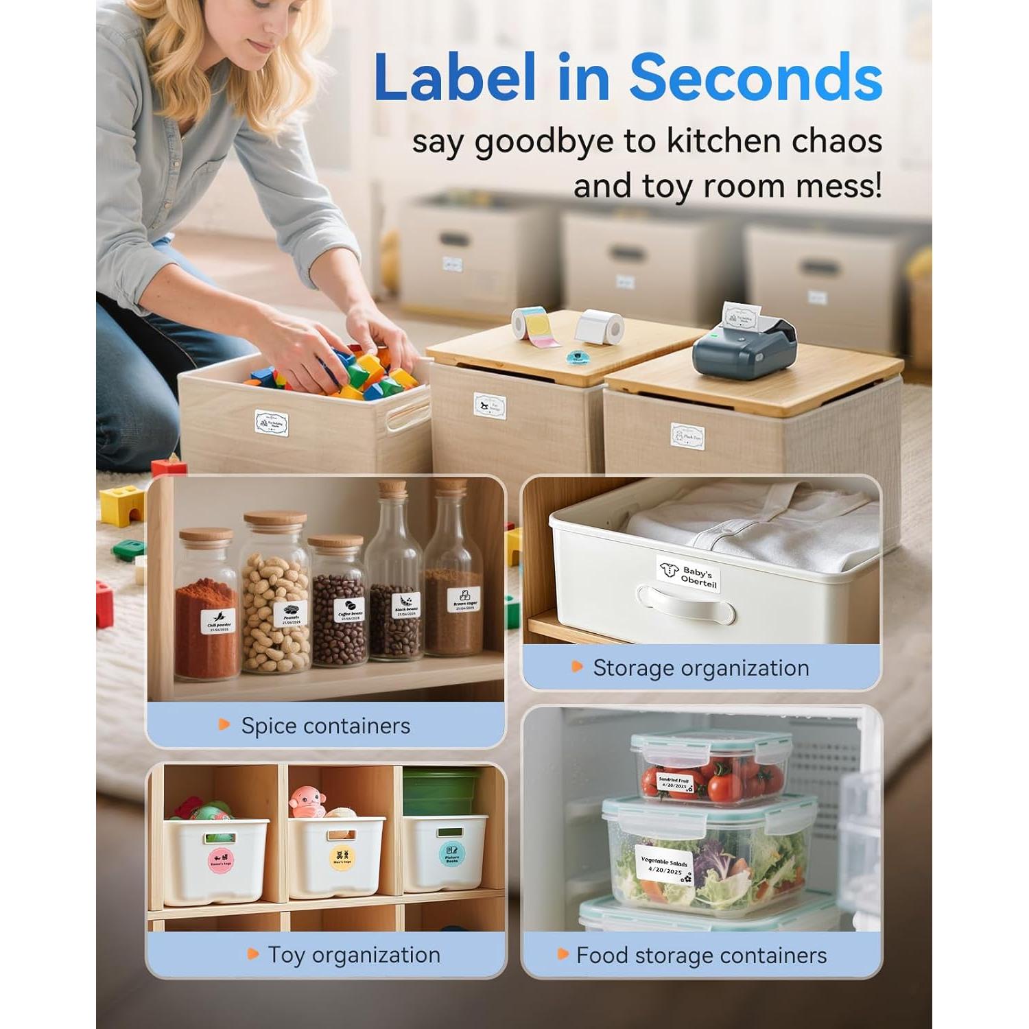 Impresora de Etiquetas NIIMBOT B1 Térmica Bluetooth 2"