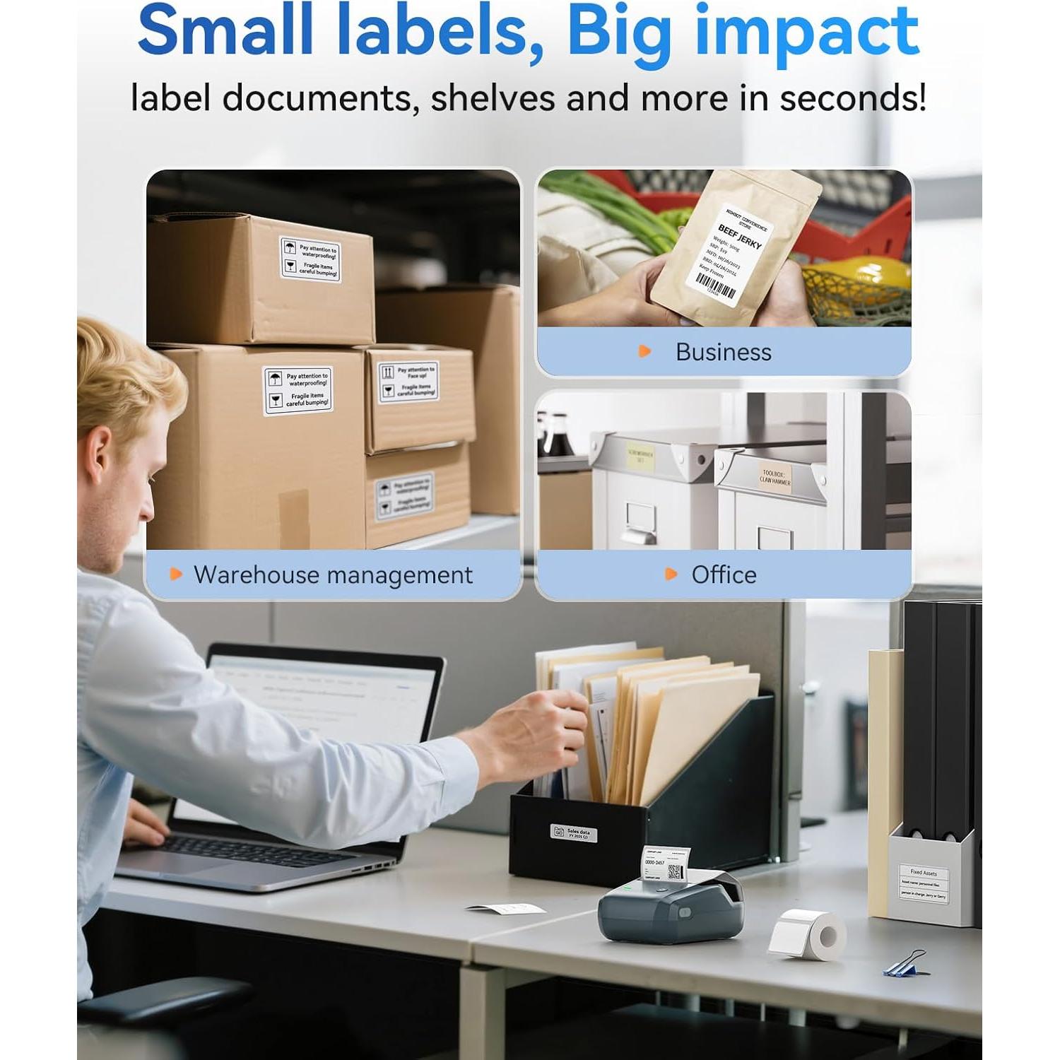 Impresora de Etiquetas NIIMBOT B1 Térmica Bluetooth 2"