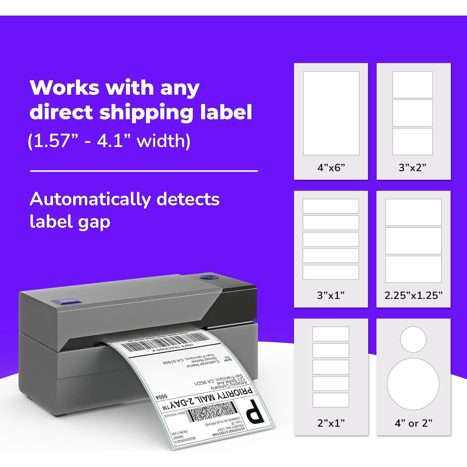Impresora de Etiquetas Térmicas Rollo X1038 USB 10x15 cm
