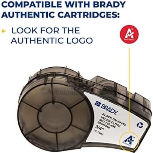Kit de Impresora de Etiquetas Portátil Brady M210 - Amarillo/Negro