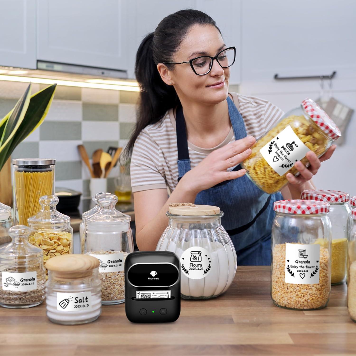 Etiquetadora Bluetooth Phomemo M108 2 Pulgadas para Oficina y Hogar