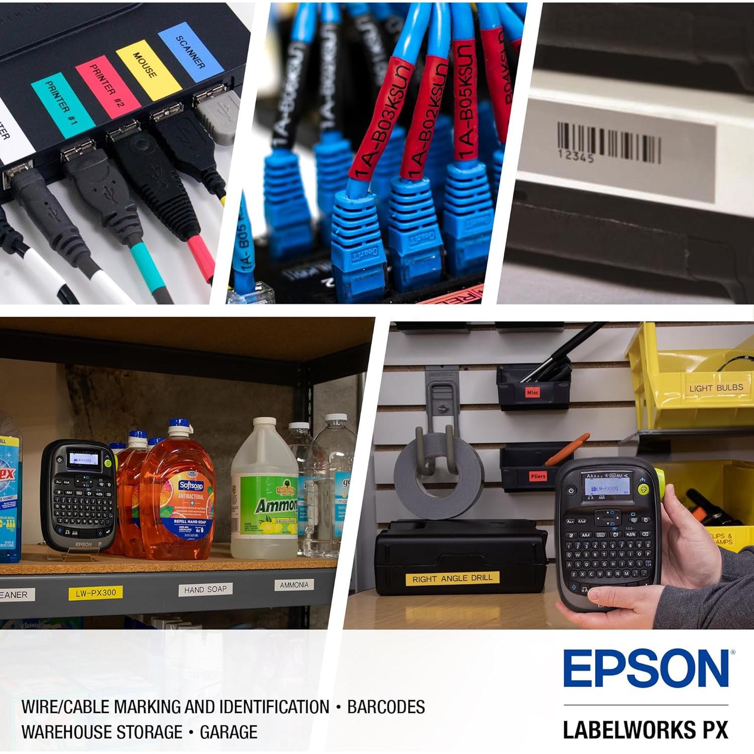 Impresora de Etiquetas Epson LABELWORKS LW-PX300 Portátil