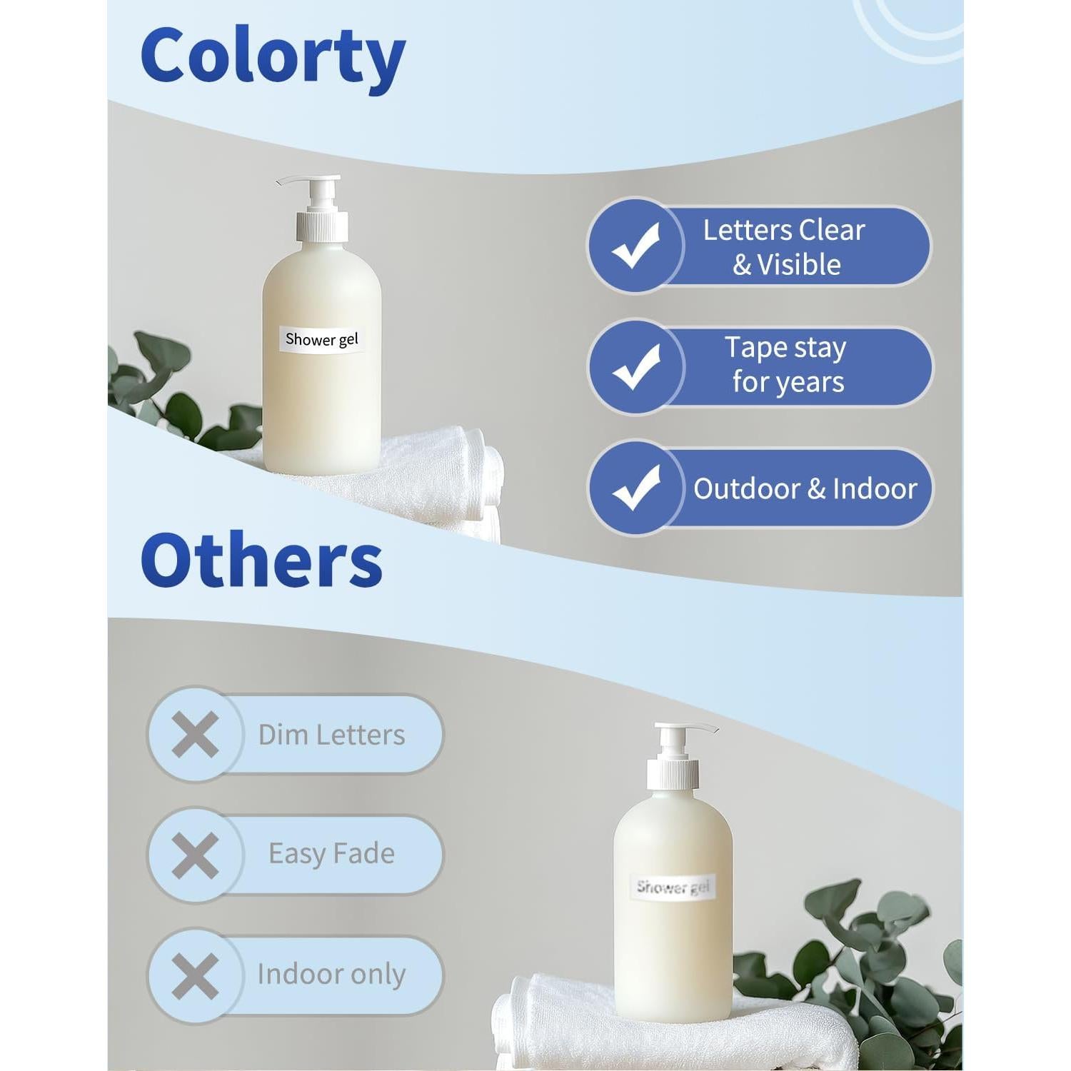 Tz Tape 12mm 0.47 Inch Laminated Black on White Replace for Brother P-Touch Label Tape TZe-231 Label Maker Refills TZe TZ-231 for Ptouch PT-D210 D200 H110 D220 H103w D410, 12 mm x 8m, 4-Pack