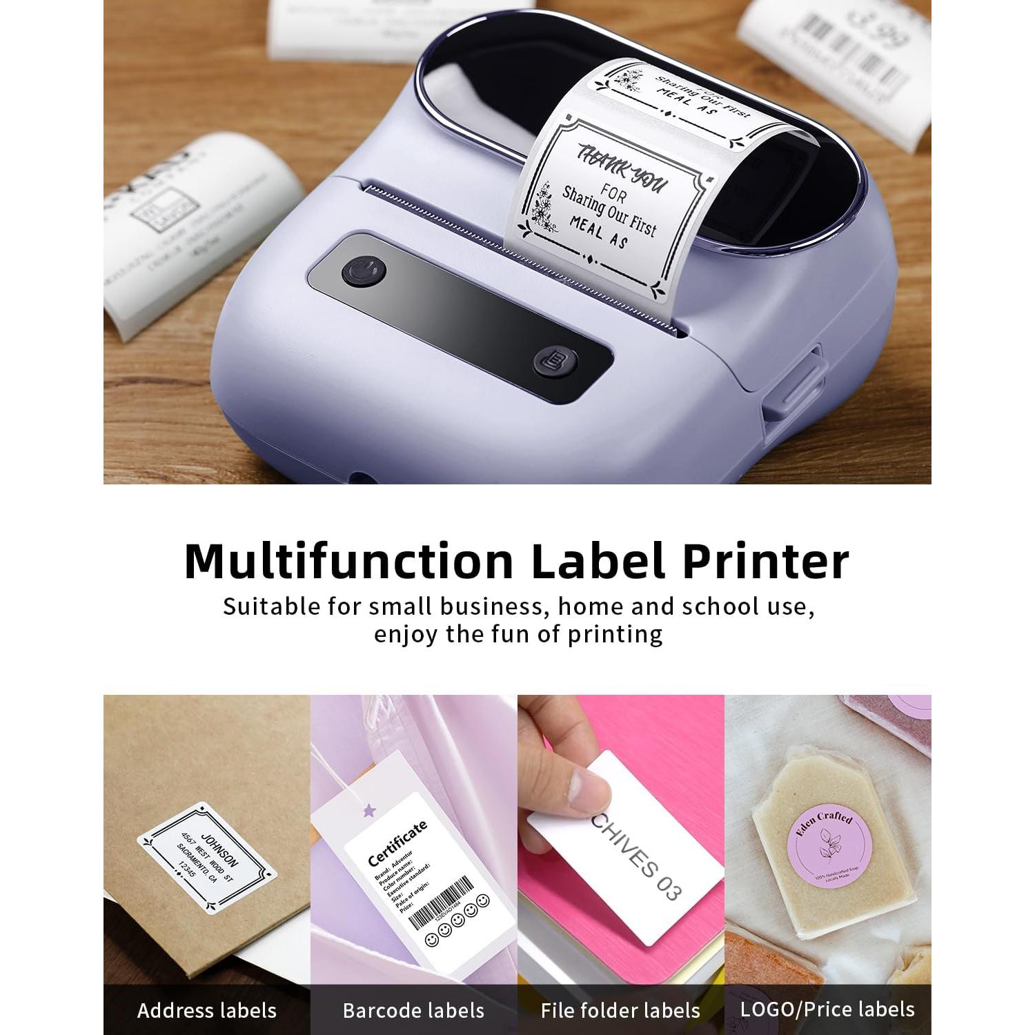 Impresora de Etiquetas Phomemo M220 Inalámbrica Bluetooth 203DPI