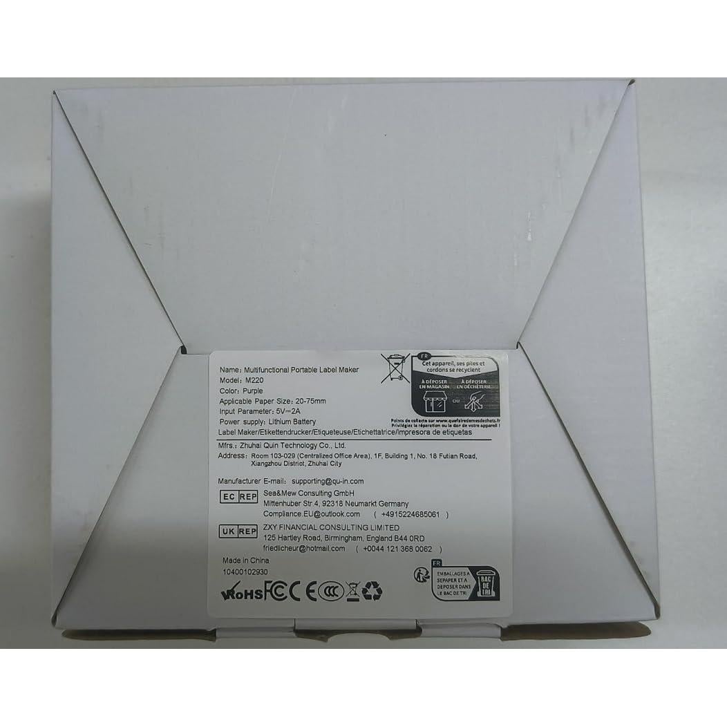 Impresora de Etiquetas Phomemo M220 Inalámbrica Bluetooth 203DPI