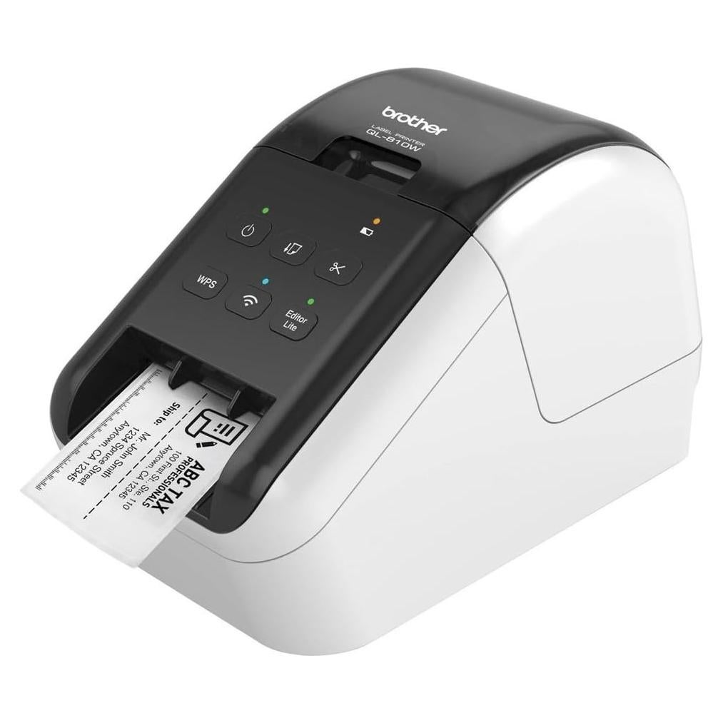 QL-810W Ultra-Fast Label Printer with Wireless Networking