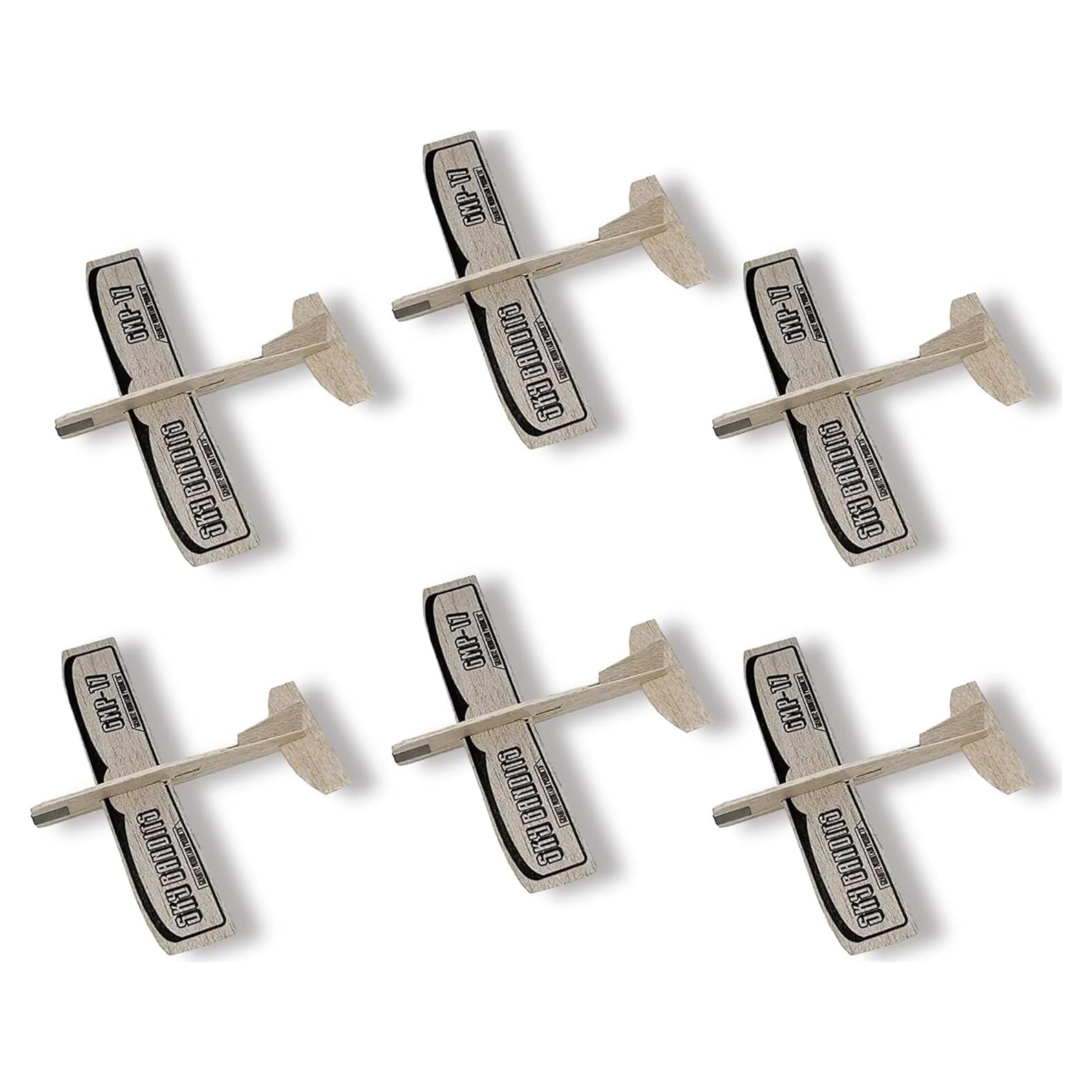 Juego de Aviones de Madera Granite Mountain - 6 Kits