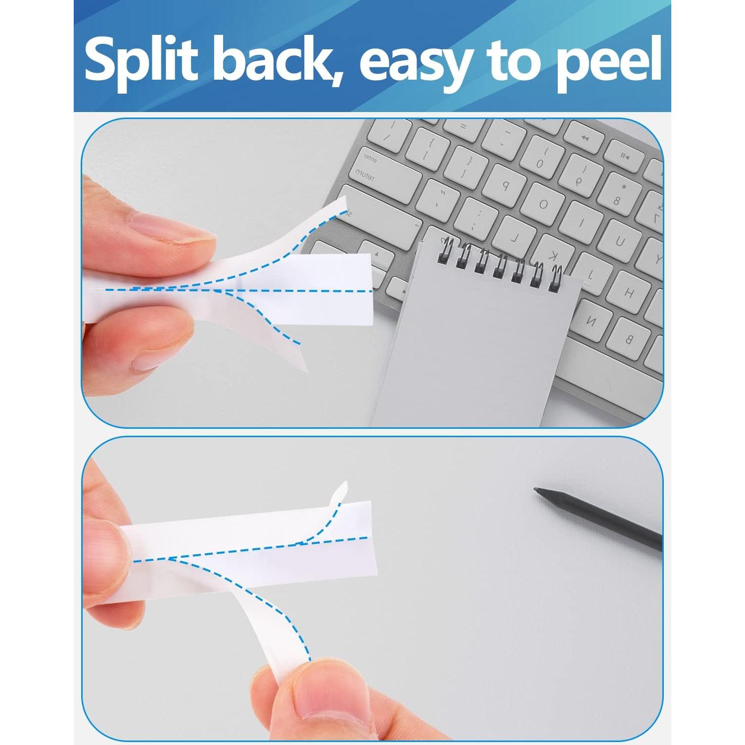 Cinta de Etiquetadora Weemay TZe-221 9mm Laminada Negra Blanca