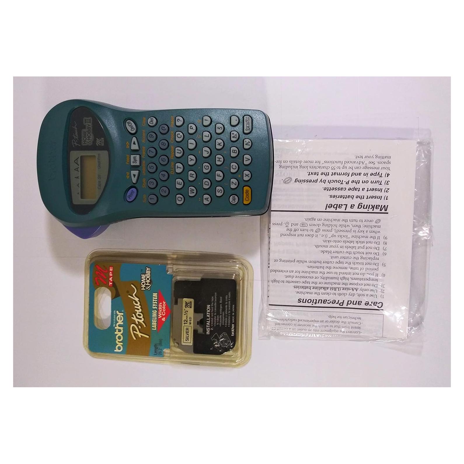 Etiquetadora Brother PT85 P-Touch Compacta para Hogar