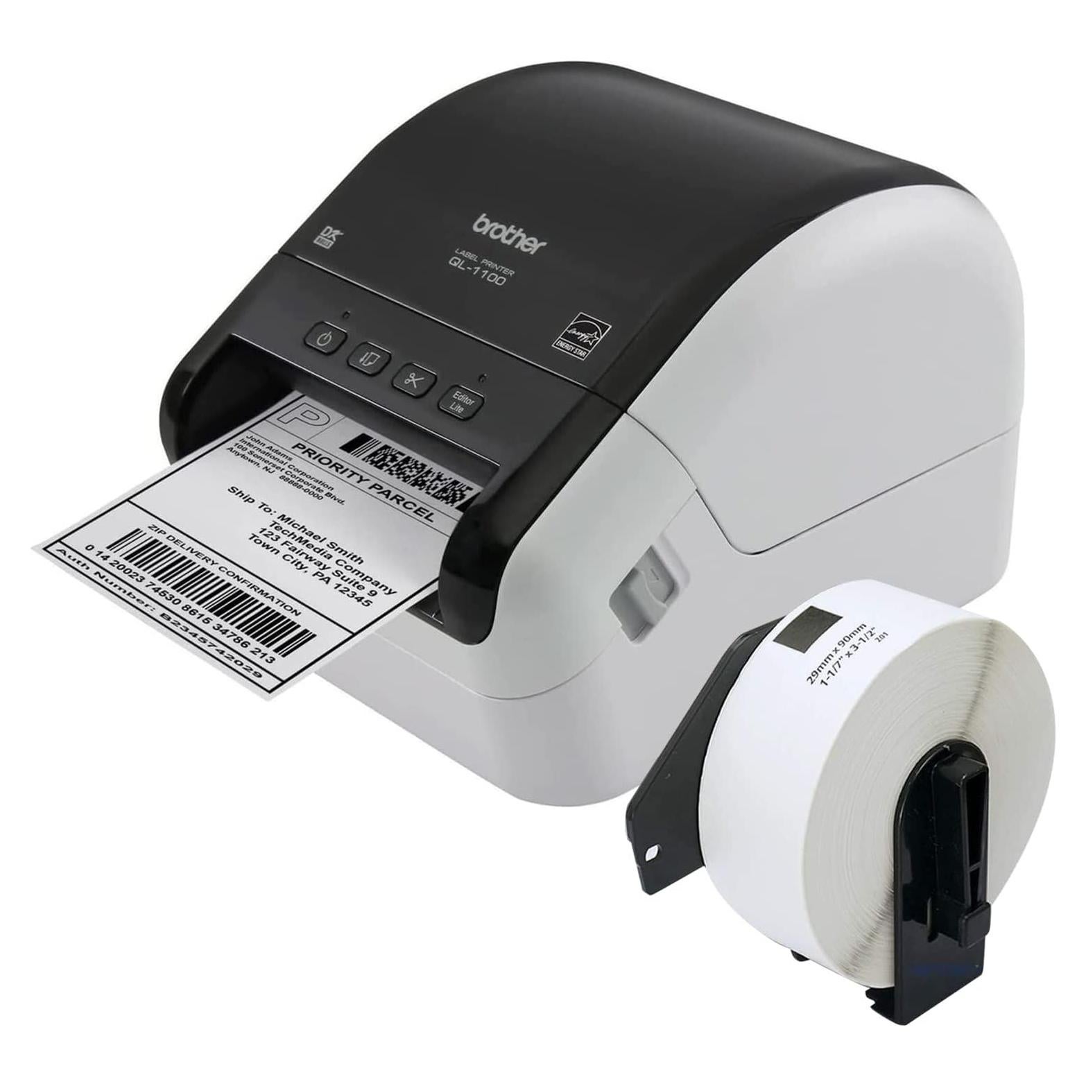 Impresora Térmica de Etiquetas Brother QL-1100 300 dpi 69/min