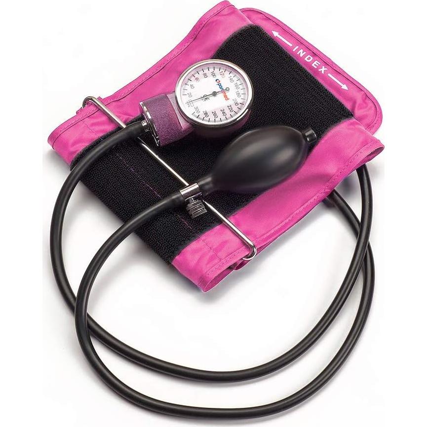 Esfigmomanómetro Paramed Rosa - Manguito Universal 22-42 cm