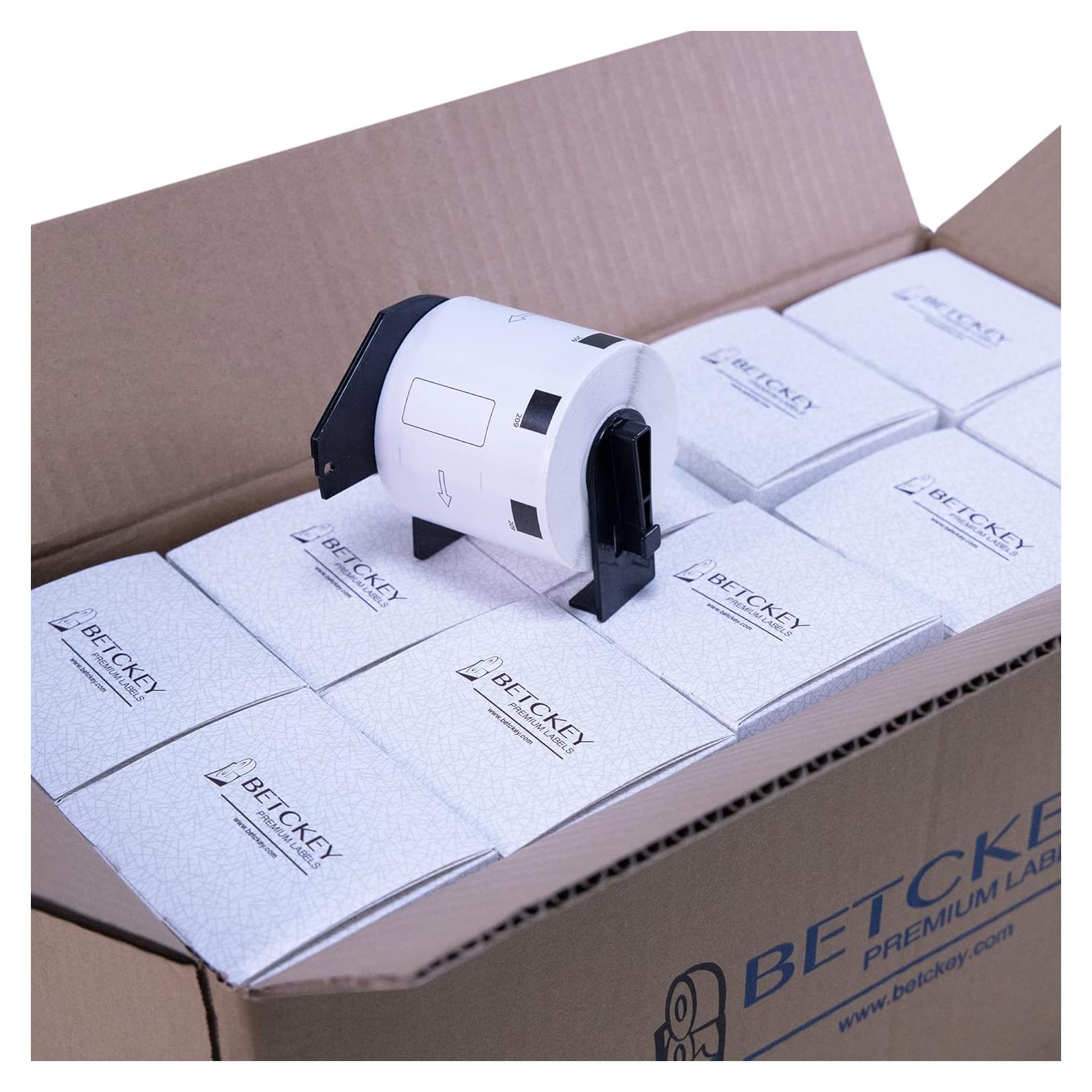 BETCKEY Etiquetas de Dirección y Código de Barras 62x29mm